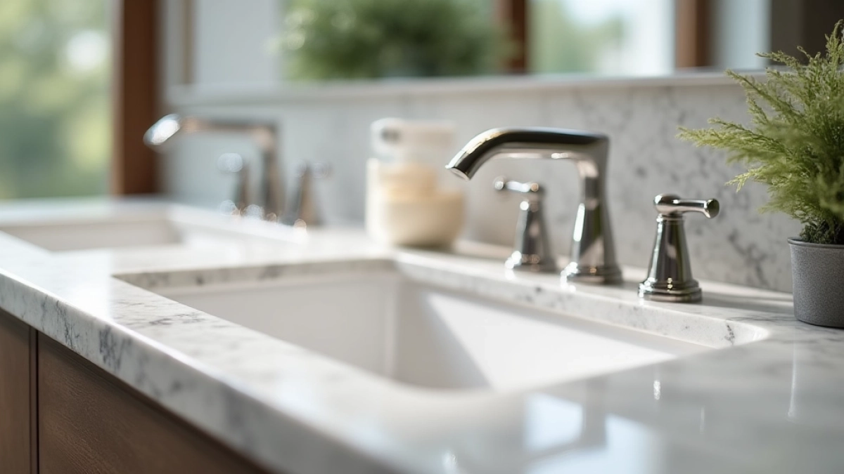 Blat łazienkowy kamienny