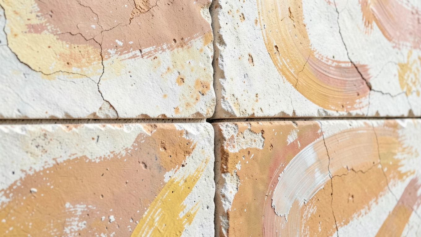 czym pomalować kamień gipsowy