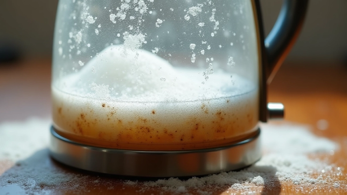 Jak odkamienić czajnik elektryczny sodą