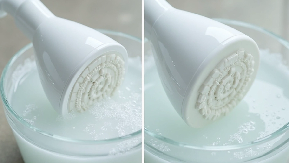 jak odkamienić słuchawkę prysznicową