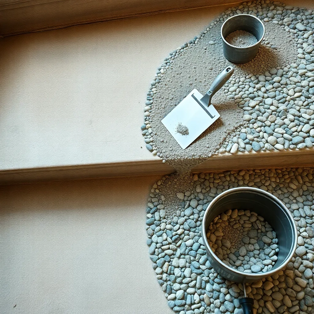 Jak położyć kamienny dywan na schody