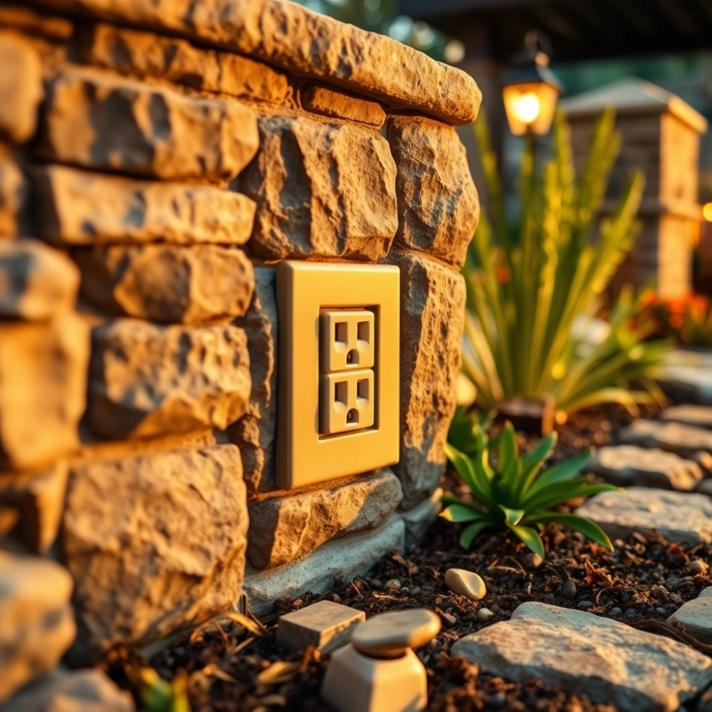 Jak Zamontować Gniazdka W Kamieniu Dekoracyjnym