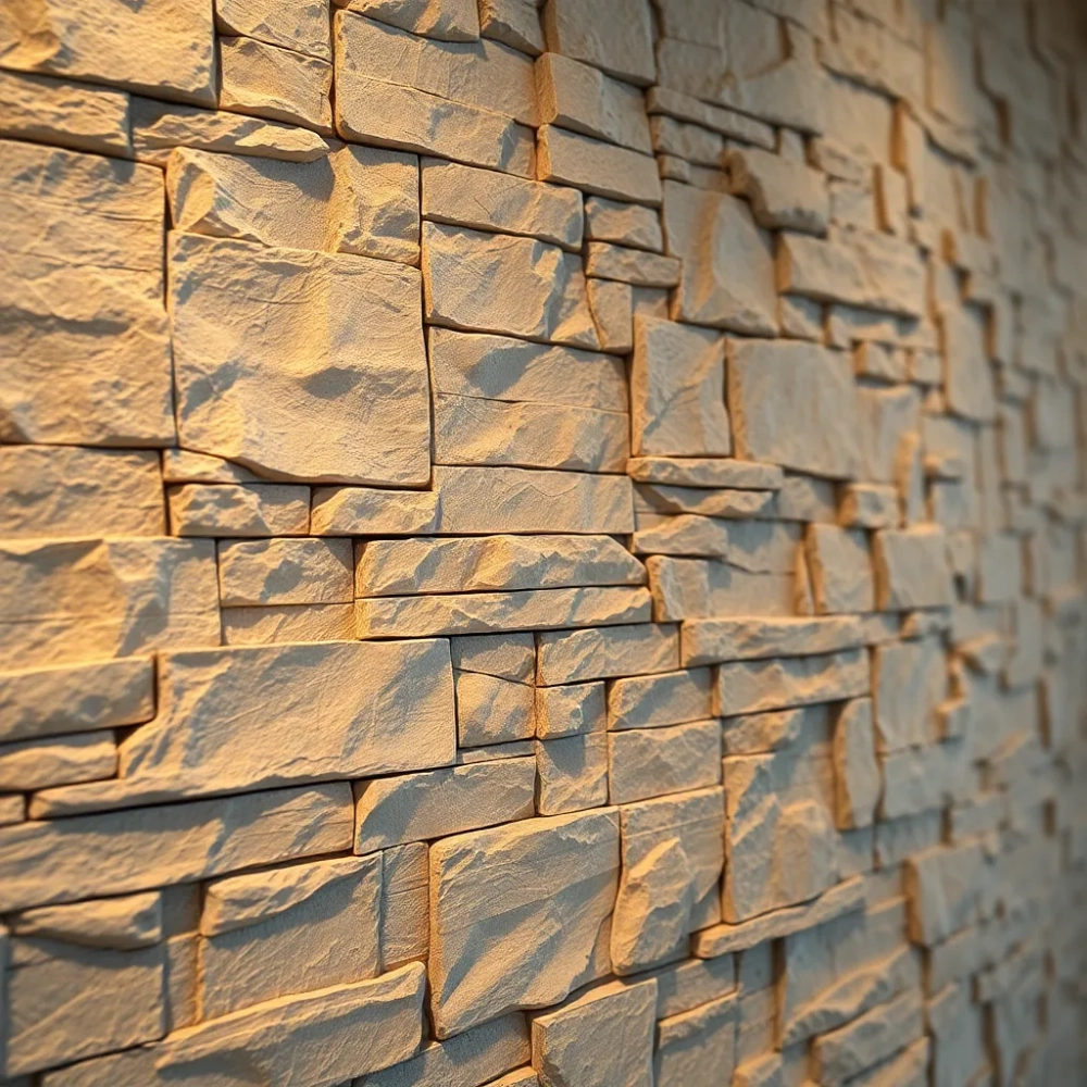 Kamień na ścianę cena za m2