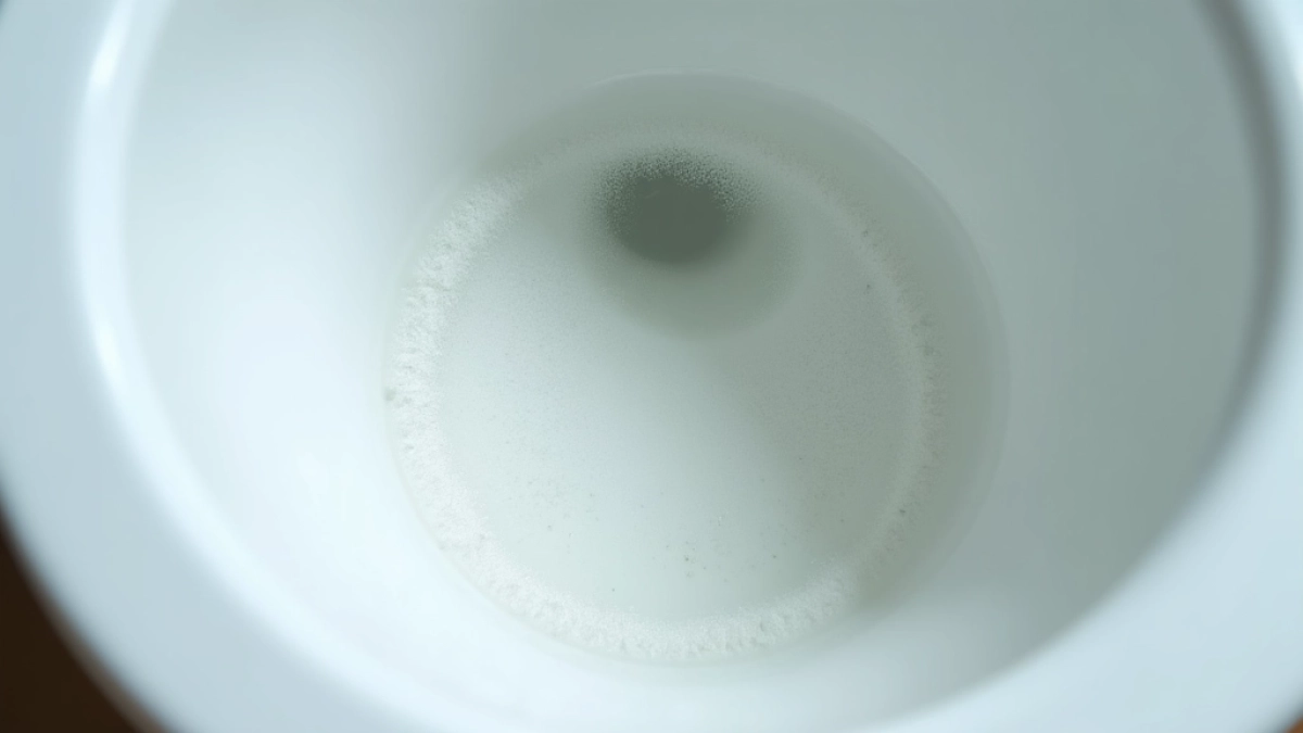 Kamień w WC poniżej linii wody