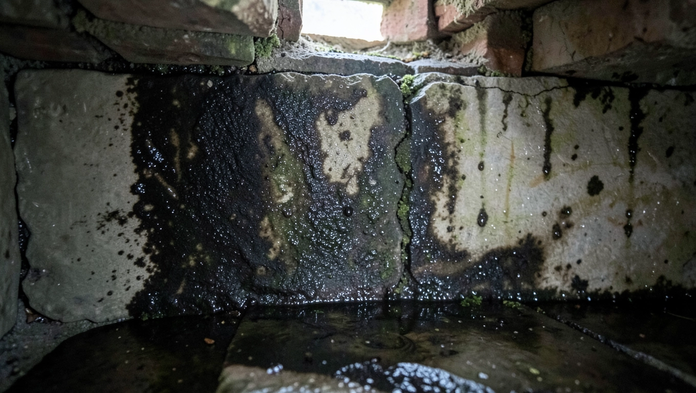 kamienny fundament a wilgoć