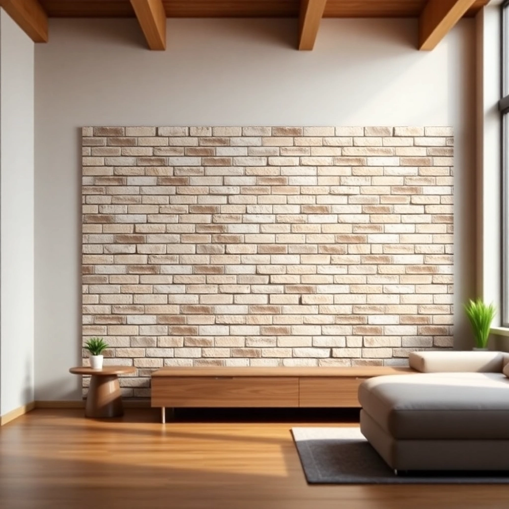 Panele Ścienne 3D Samoprzylepne Cegła Kamień C15