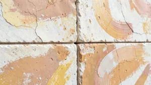 czym pomalować kamień gipsowy