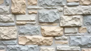 Efekt kamienia na ścianie