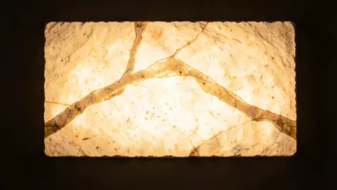 kamień podświetlany