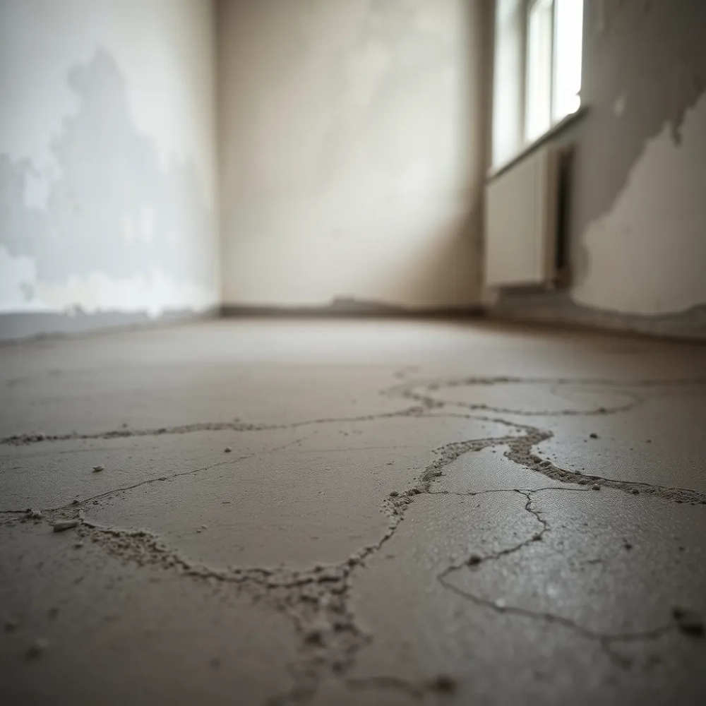 Wylewka w starej kamienicy